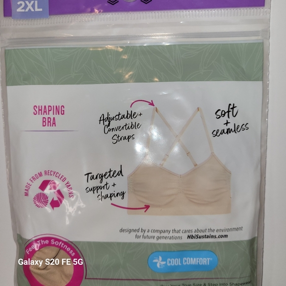 MAIDENFORM Flexees Firm Cool Comfort Shaping Bra Size 2XL Feel Good Fashion NWT - Picture 10 of 14